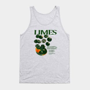 Limes Funny High In Vitamin C Antioxidants Tank Top